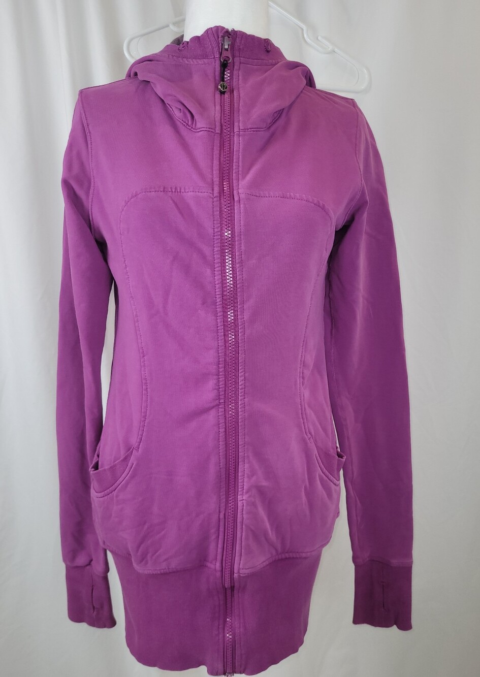 Lululemon Scuba Full-Zip Hoodie - Purple - Size 10